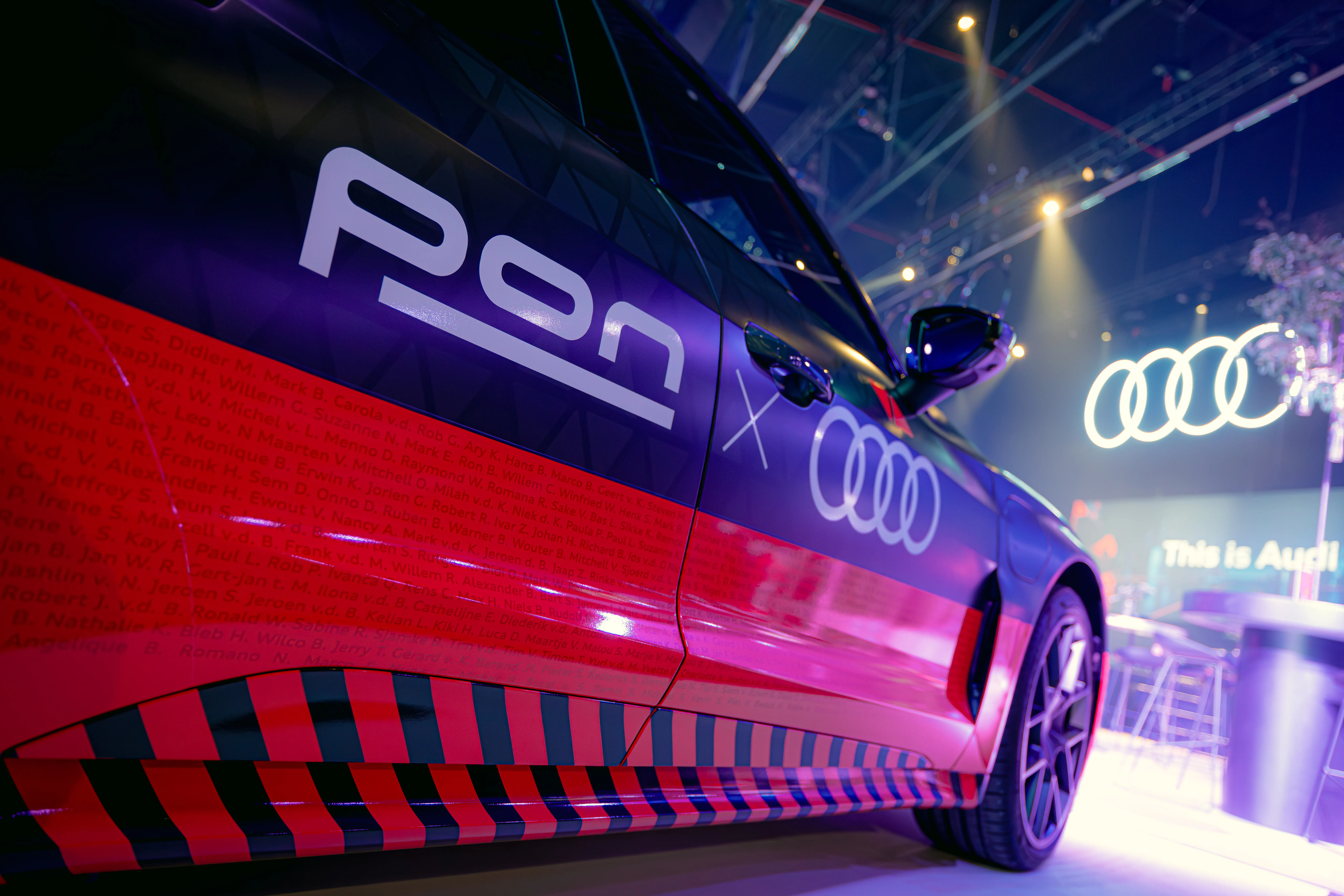 Audi Anniversary Livery