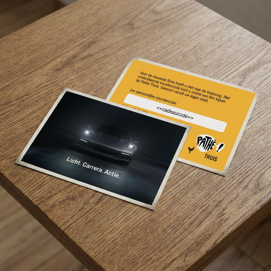 Licht Carrera Actie — Corona Campaign